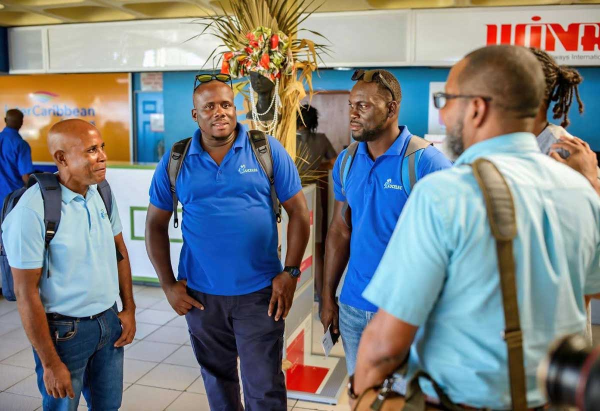 LUCELEC Team Heads to Jamaica