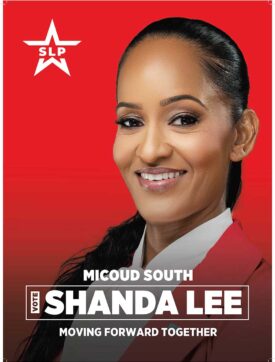 Shanda Lee Harracksingh - SLP candidate for Micoud South