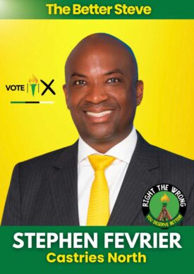 Stephen Fevrier - UWP candidate for Castries North