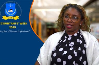 Vice President of the ICAEC Saint Lucia Branch, SueAnn Charlery-Payne. [Photo credit : Institute of Chartered Accountants]