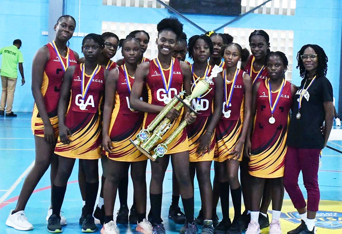 U16 Netball Champions - SCSS