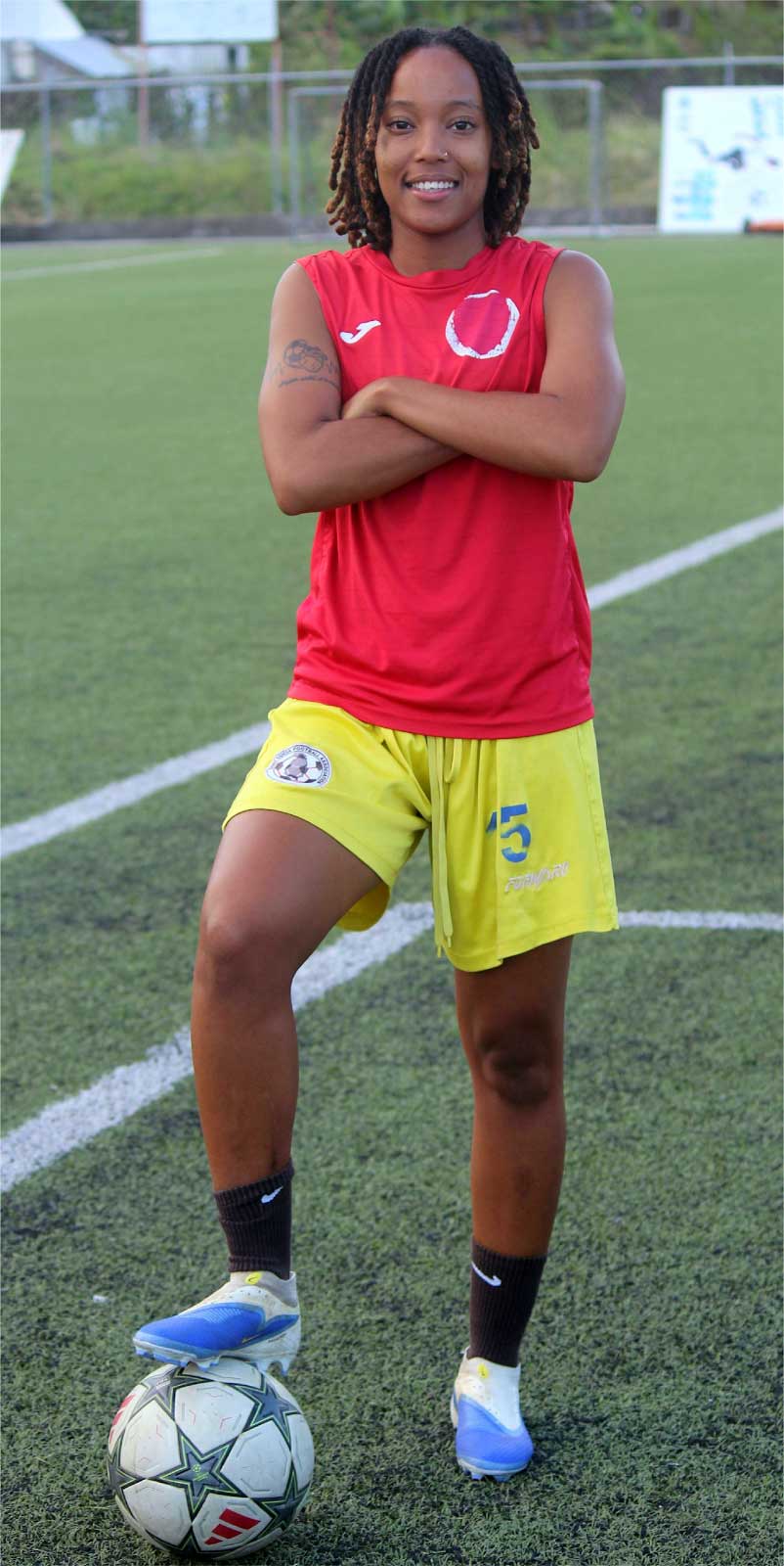 Vice-captain Krysen St Louis