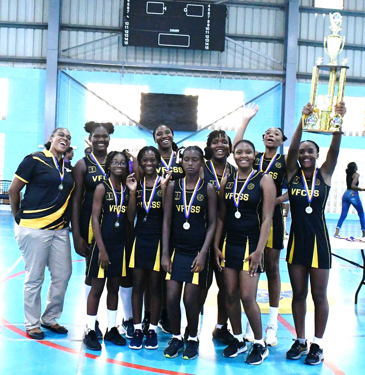 VFCSS - U 19 Netball Champions [Photo credit :MYDS]