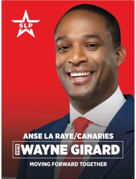 Wayne Girard - SLP candidate for Anse La Raye/Canaries