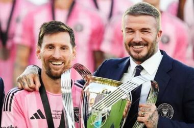 Lionel Messi & David Beckham