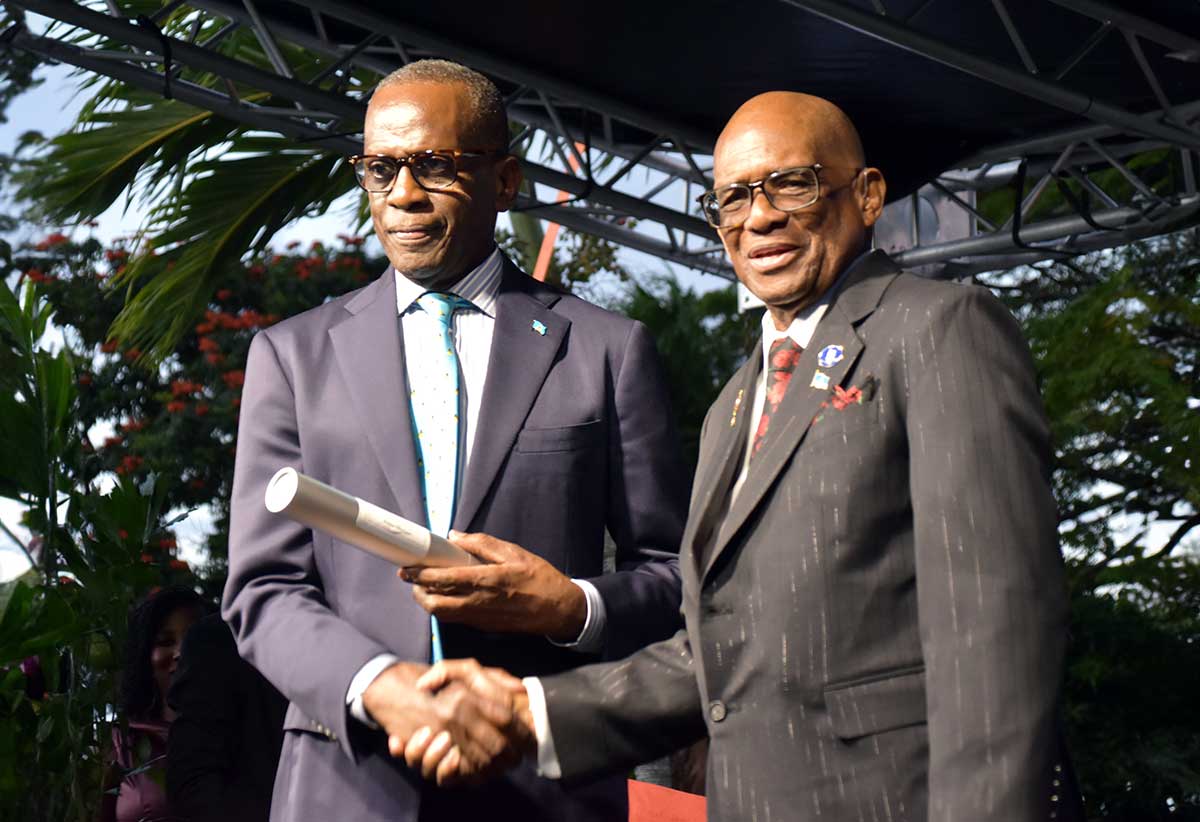 Prime Minister Philip J. Pierre