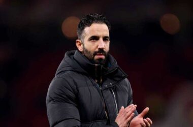 Ruben Amorim believes Manchester United will win the Premier League title in the next few years. Carl Recine/Getty Images