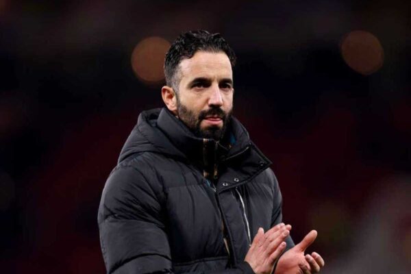 Ruben Amorim believes Manchester United will win the Premier League title in the next few years. Carl Recine/Getty Images