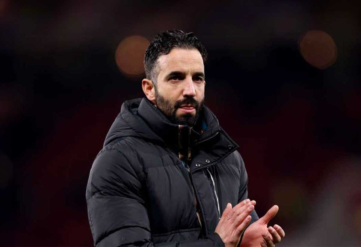 Ruben Amorim believes Manchester United will win the Premier League title in the next few years. Carl Recine/Getty Images