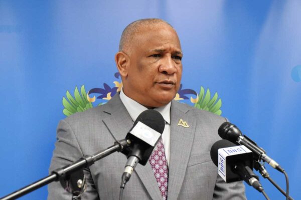 Tourism Minister Dr. Ernest Hilaire