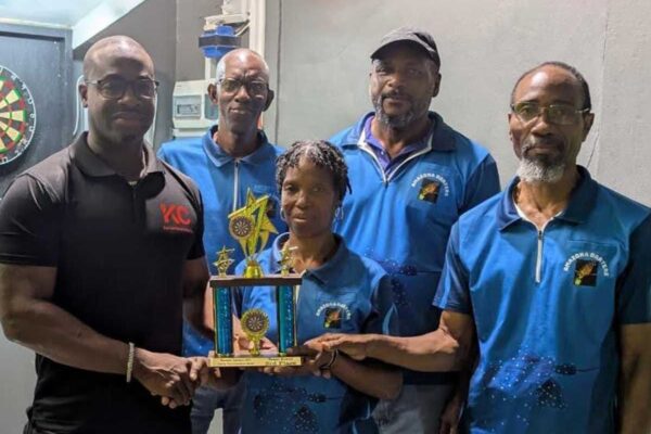 Participants in last year’s 501 Classics with Sports Minister Kenson Casimir (left) (Photo credit: Marius Modeste)