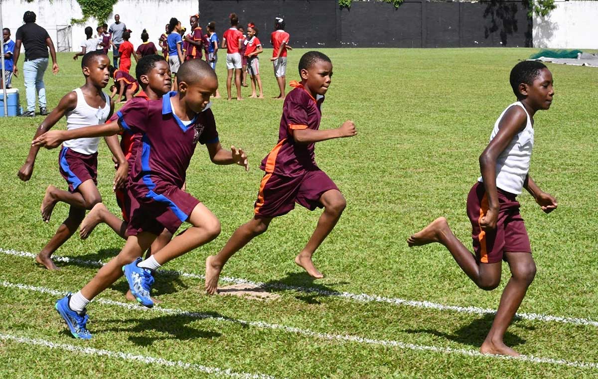 Athletes on the tracks at MPP [Photo credit :MYDS] 