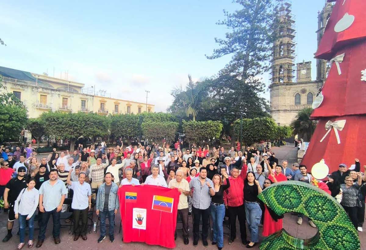 Demonstrations of rejection held in various cities around the world [Photo credit : Venezuelan Embassy] 