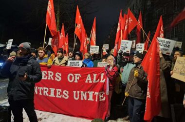 Demonstrations of rejection held in various cities around the world [Photo credit : Venezuelan Embassy]