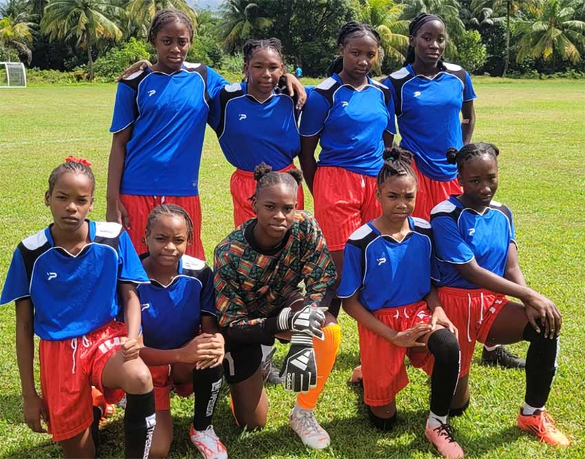 Dennery U-15 football team 