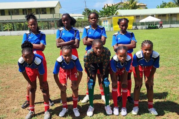 Desruisseaux Girls U-15 football team [Photo credit: SLFA]