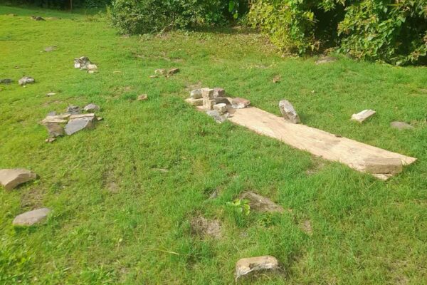 Morne Fortune site (after theft)