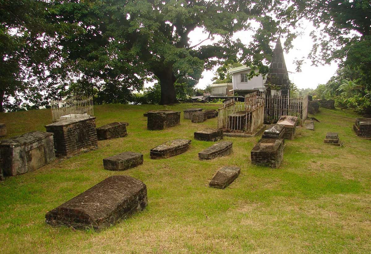 Morne Fortune site (before ) [Photo credit: SLNT] 