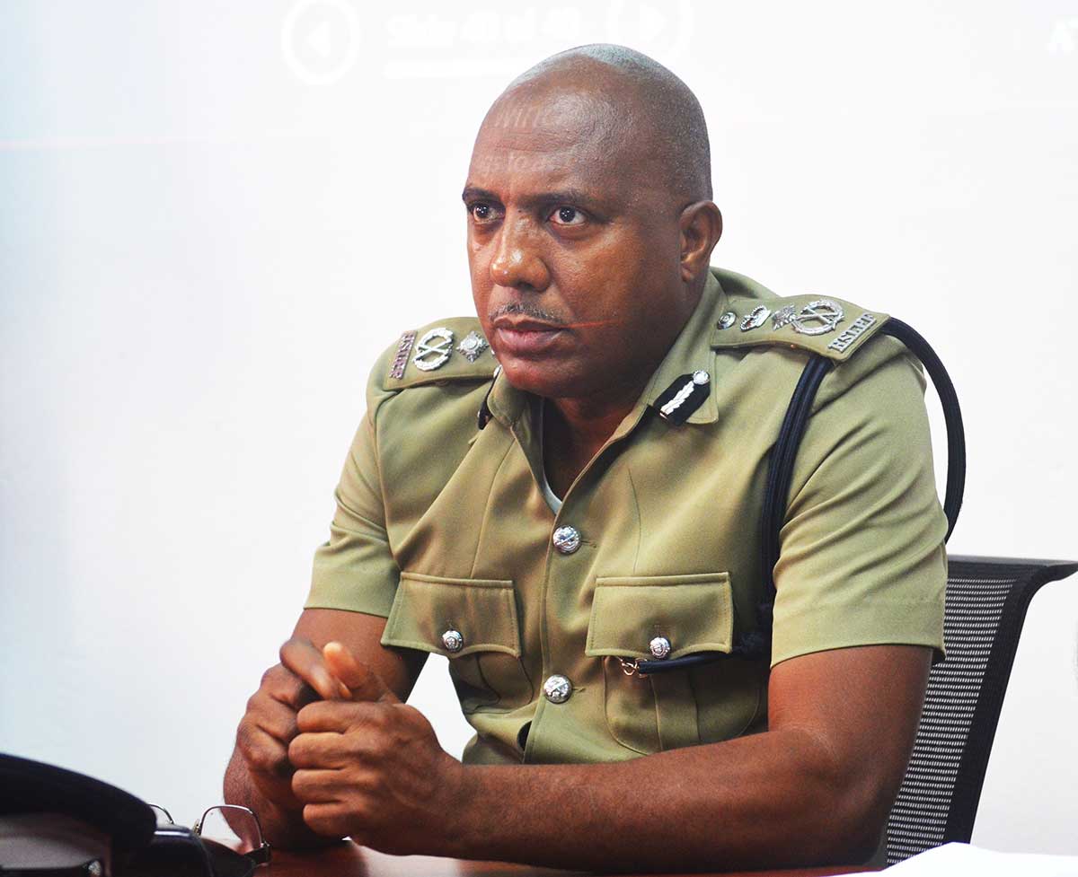 Police Commissioner Verne Garde