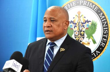 Deputy Prime Minister and Minister for Tourism, Investment, Creative Industries, Culture and Information, Dr. Ernest Hilaire