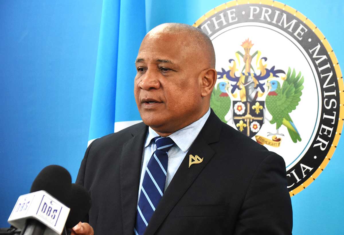 Deputy Prime Minister and Minister for Tourism, Investment, Creative Industries, Culture and Information, Dr. Ernest Hilaire