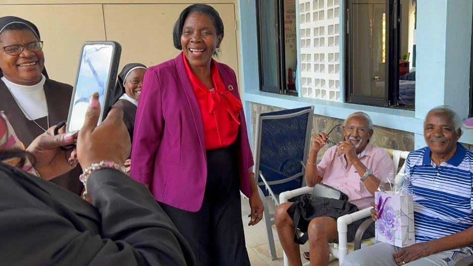 Minister for Equity, Labour, Gender, Elderly Affairs, Social Justice and Consumer Welfare, Hon. Emma Hippolyte