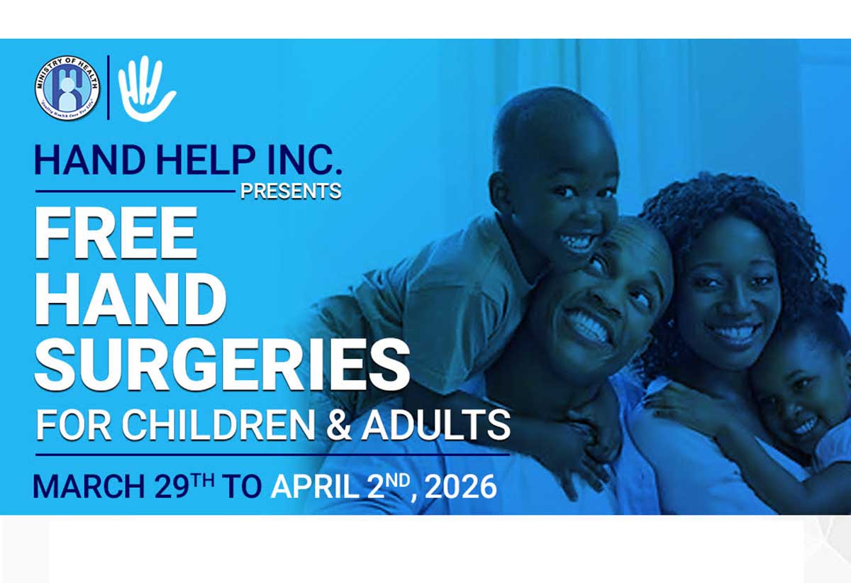 Hand Help Inc. to return to Saint Lucia to offer Hand Surgical Care at NO COST
