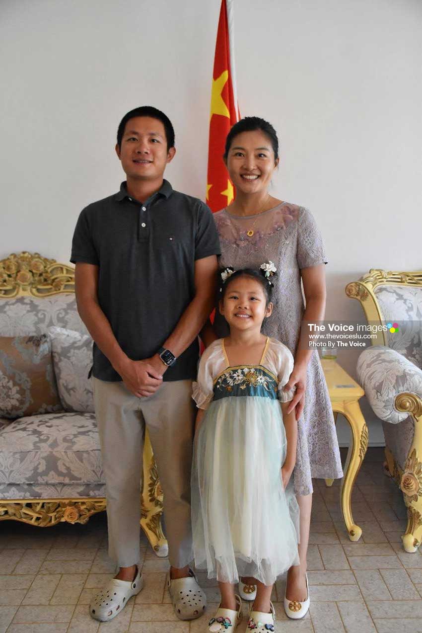 Mr. Popo-Huang, Ziyi Mo and Daughter