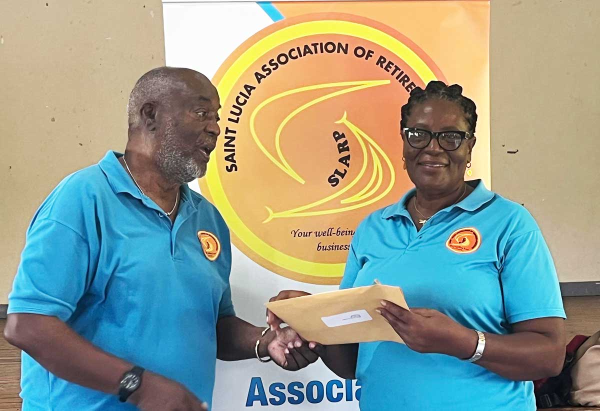Saint Lucia Association of Retired Persons Welcomes 1000th Member