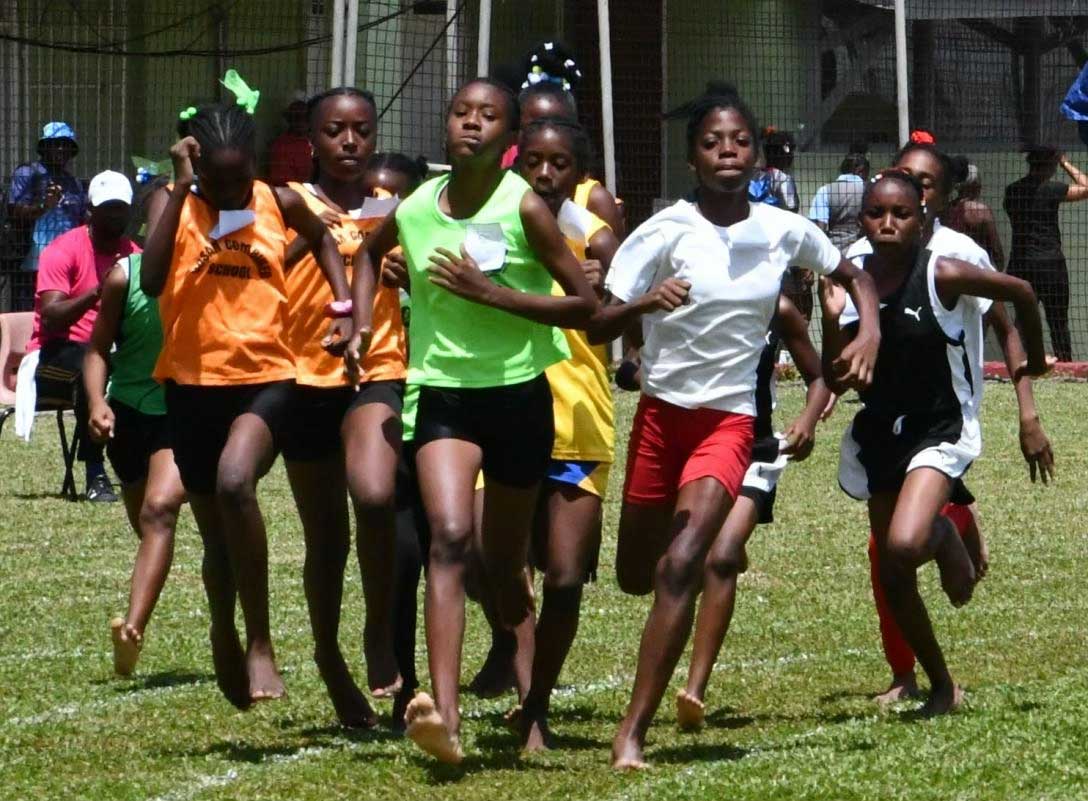 Athletes race across the tracks [Photo credit: MYDS]