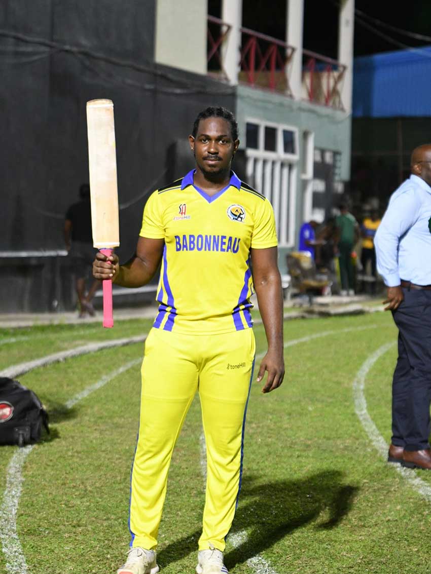 Dane Edward (Photo credit: Cricket Saint Lucia)