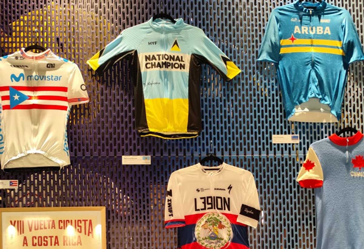 Denver Alphonse Jr.’s National Championship Jersey Displayed at KOERS Museum of Cycling