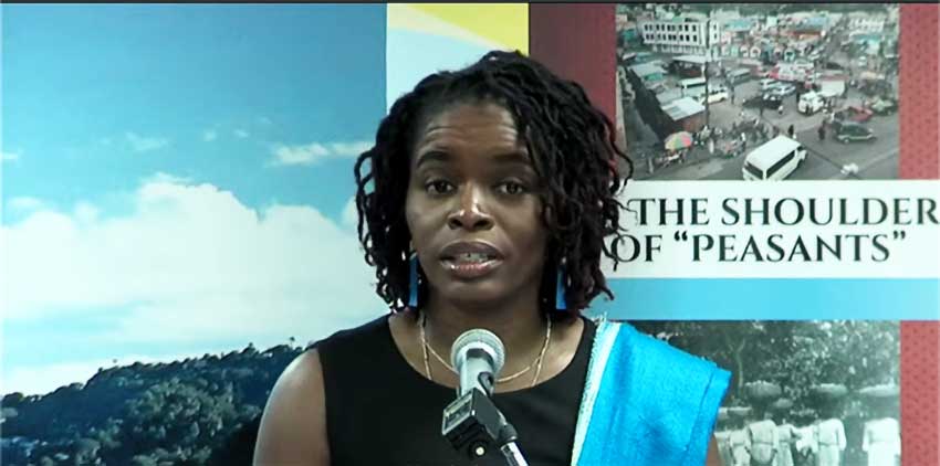 Historian Louise Mathurin-Serieux (Photo credit: GOSL) 