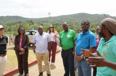 Key stakeholders at the SALCC site [Photo credit :MOA]