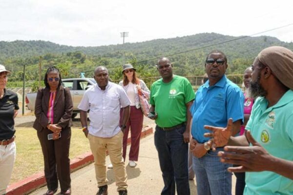 Key stakeholders at the SALCC site [Photo credit :MOA]