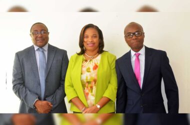 L-R: Leo Titus Preville, Marcella Johnson and Dominic Fedee at Wednesday’s press conference (Photo credit: VP)