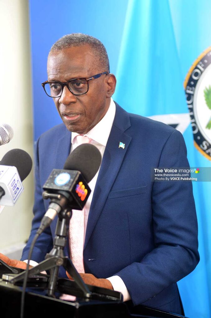 Prime Minister Philip J. Pierre