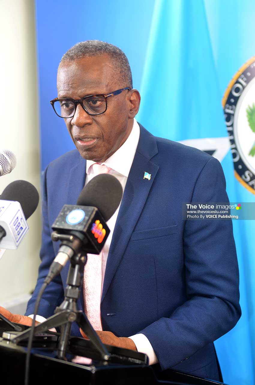 Prime Minister Philip J. Pierre