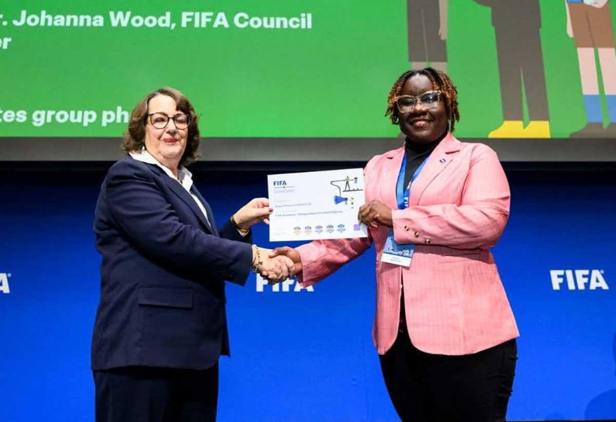 SLFA Safeguarding Officer Graduates from FIFA Programme