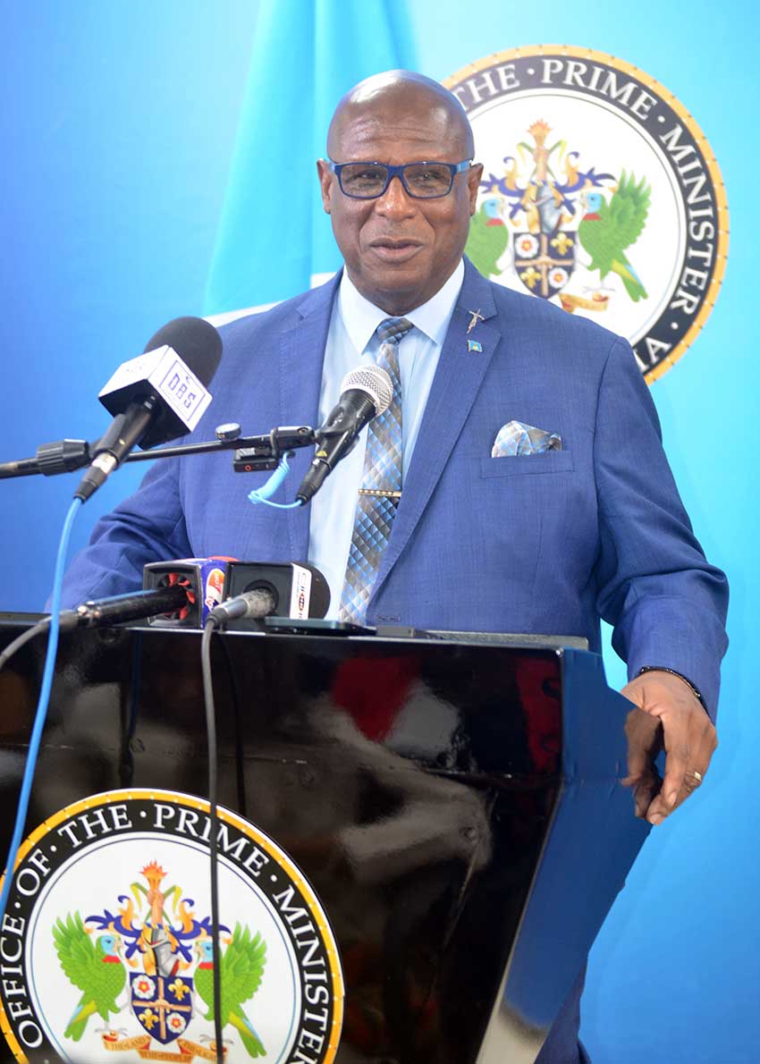 Public Service and Utilities Regulation Minister Stephenson King
