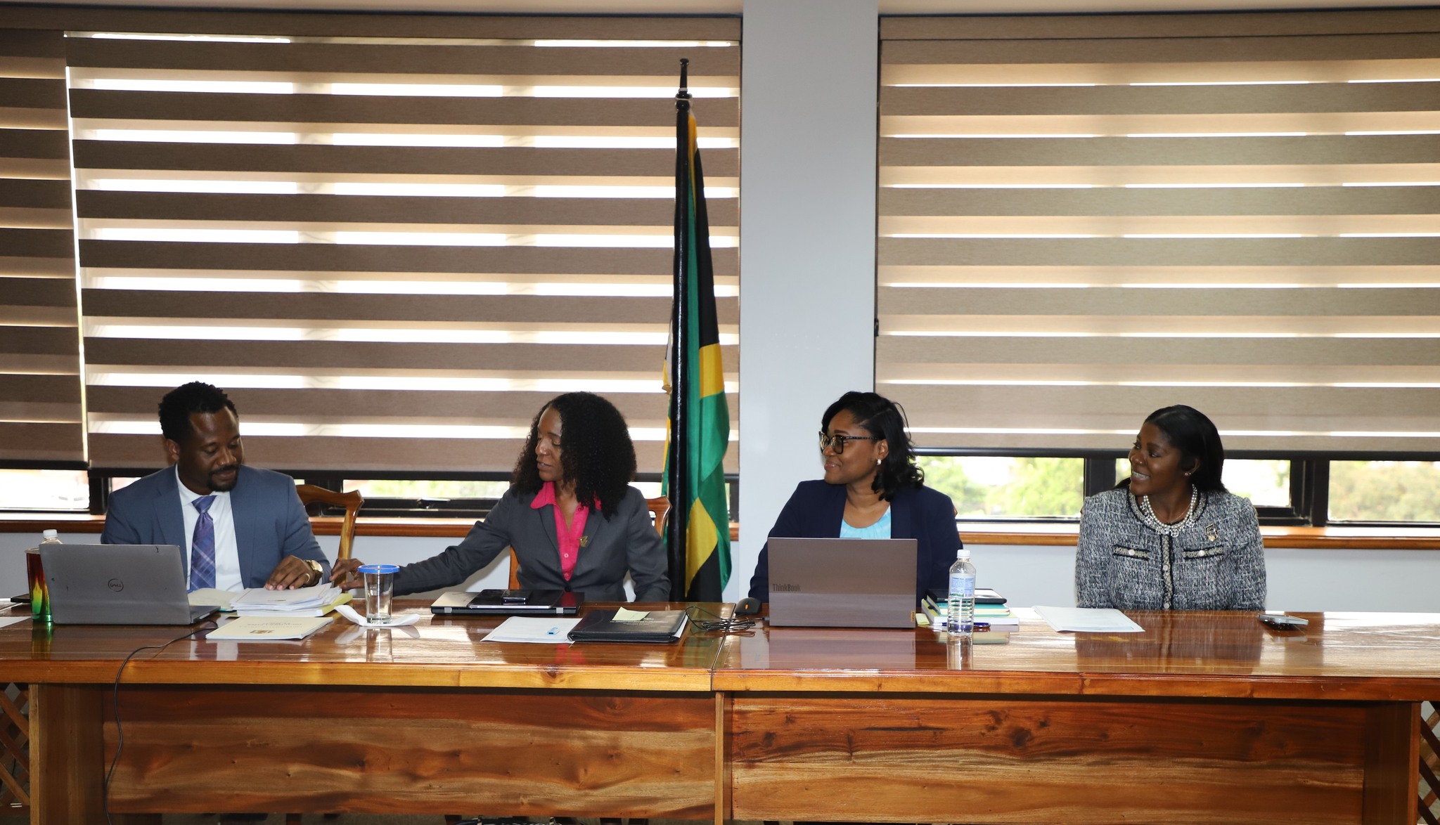 Saint Lucia’s Parastatal Monitoring Department meets with Jamaica’s Ministry of Finance and Public Service