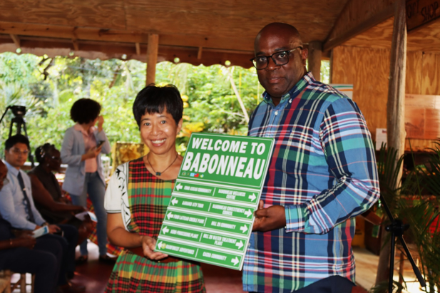 Community Business Revitalization Project Officially Launched in Babonneau