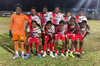 Dennery U20 squad [Photo credit : SLFA]