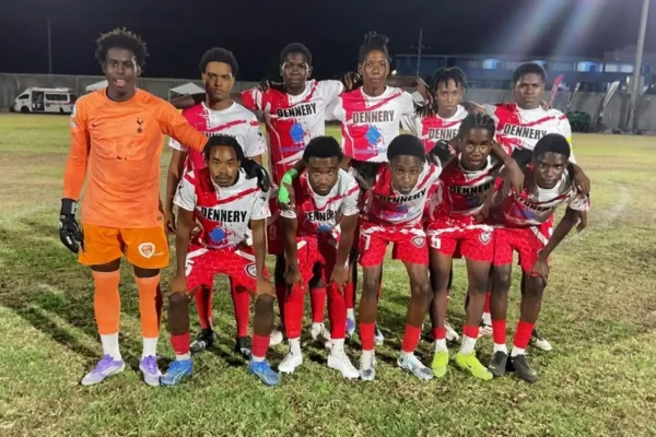 Dennery U20 squad [Photo credit : SLFA]
