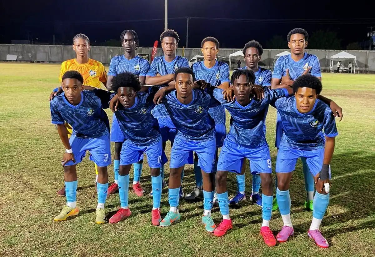 Gros Islet U 20 team [Photo credit : SLFA]