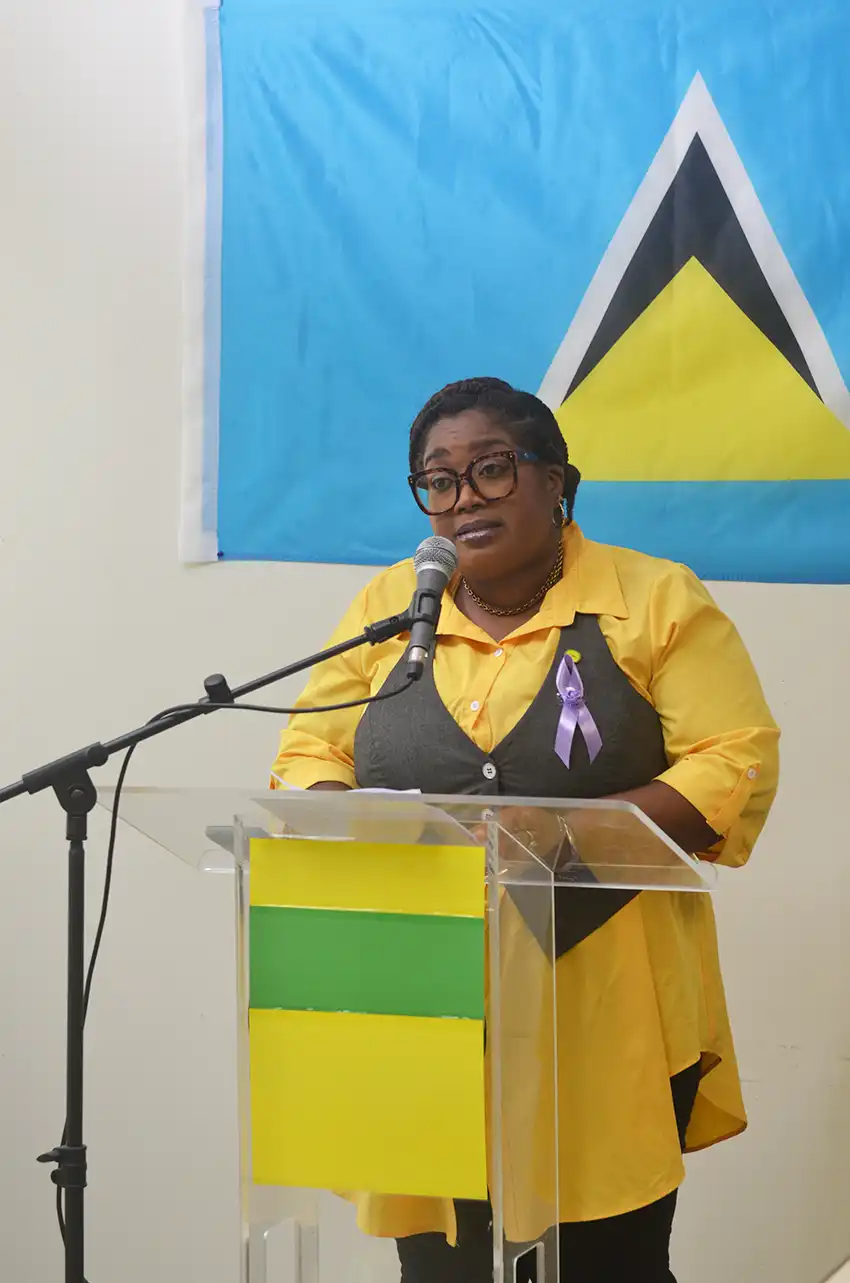 Former UWP Laborie candidate Laura Jn. Pierre-Noel