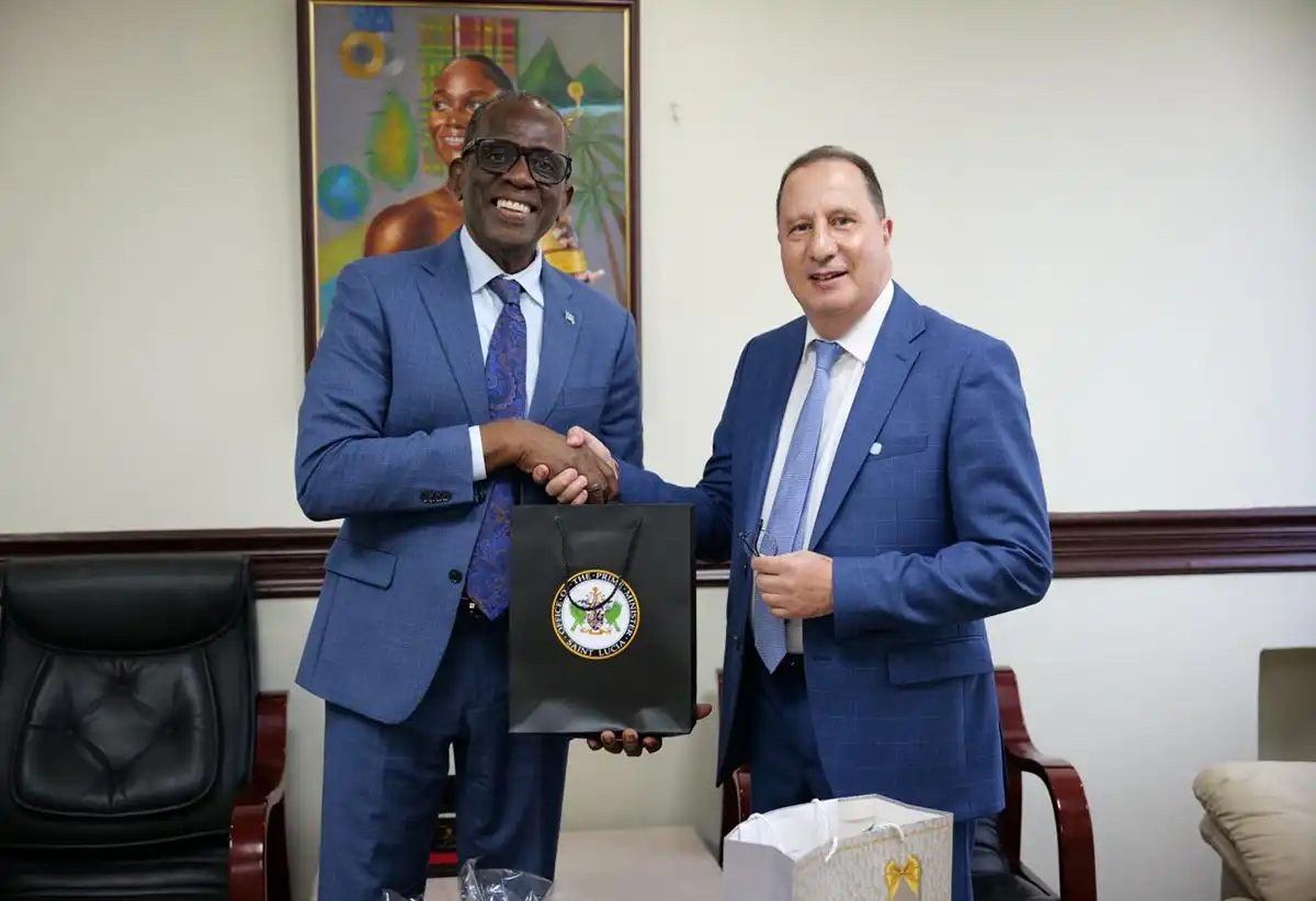 Prime Minister Pierre Receives Courtesy Call from Moroccan Ambassador Following Presentation of Credentials to the Deputy to the Governor General