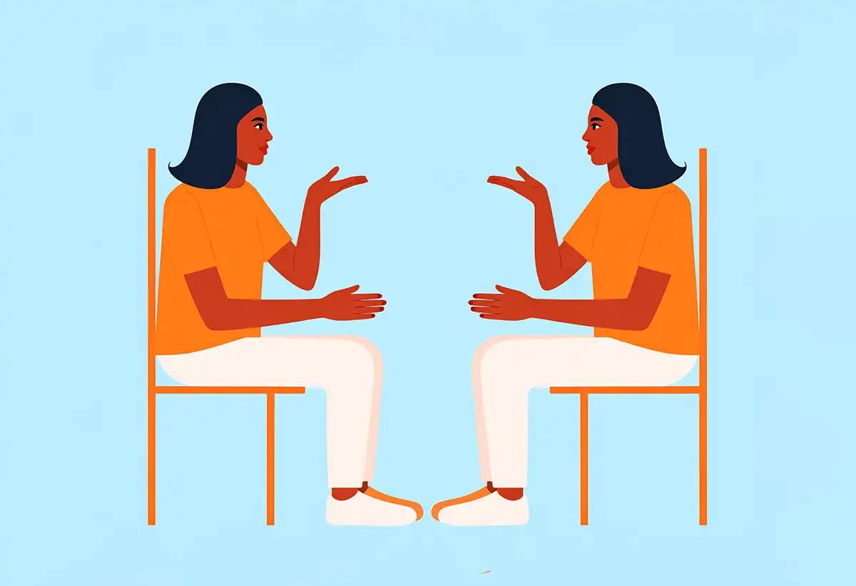 You talk to people about people, but do you ever talk to you about yourself?
