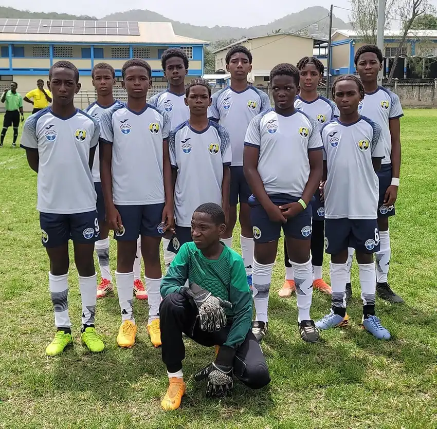 Anse La Raye U-14 [Photo credit: SLFA]