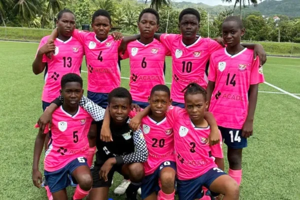 Desruisseaux Football team [Photo credit : SLFA]